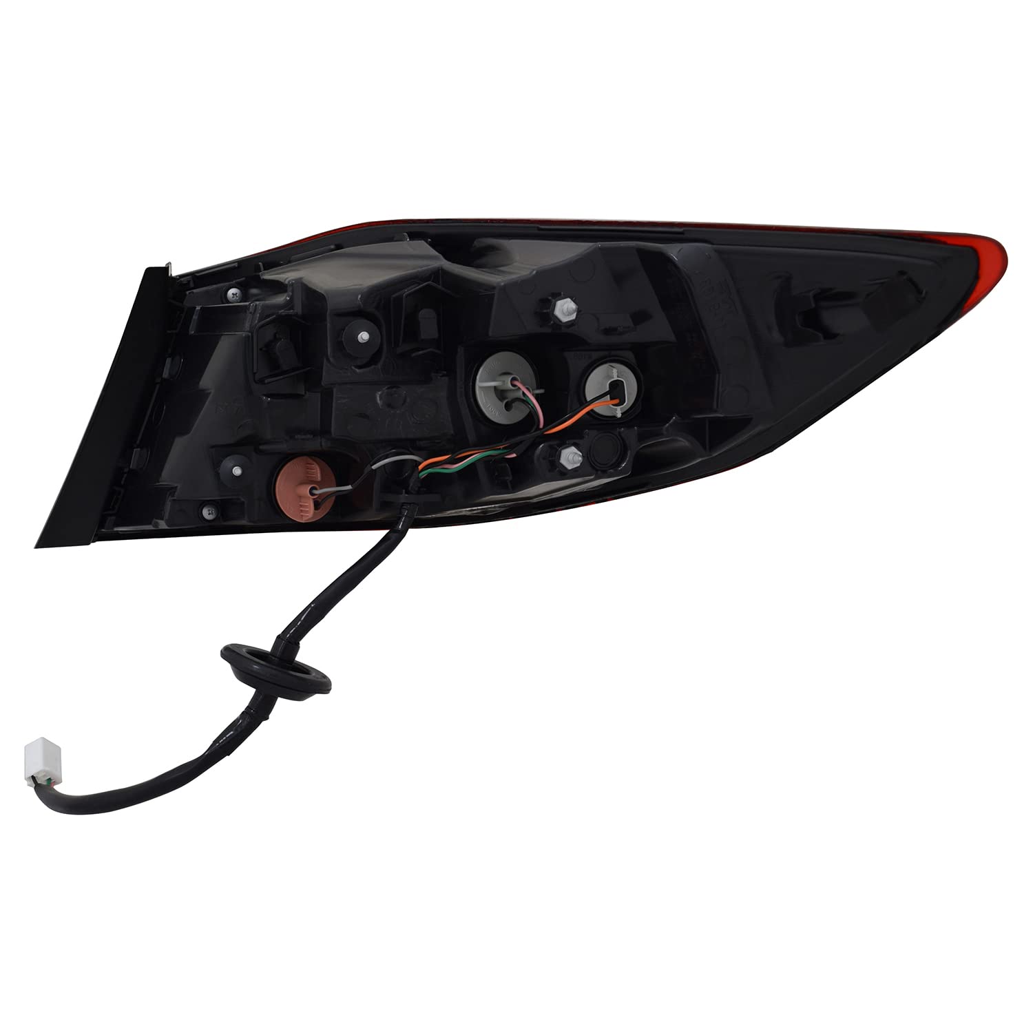 Left TYC Tail Light Assembly Compatible with 2019-2020 Hyundai Elantra