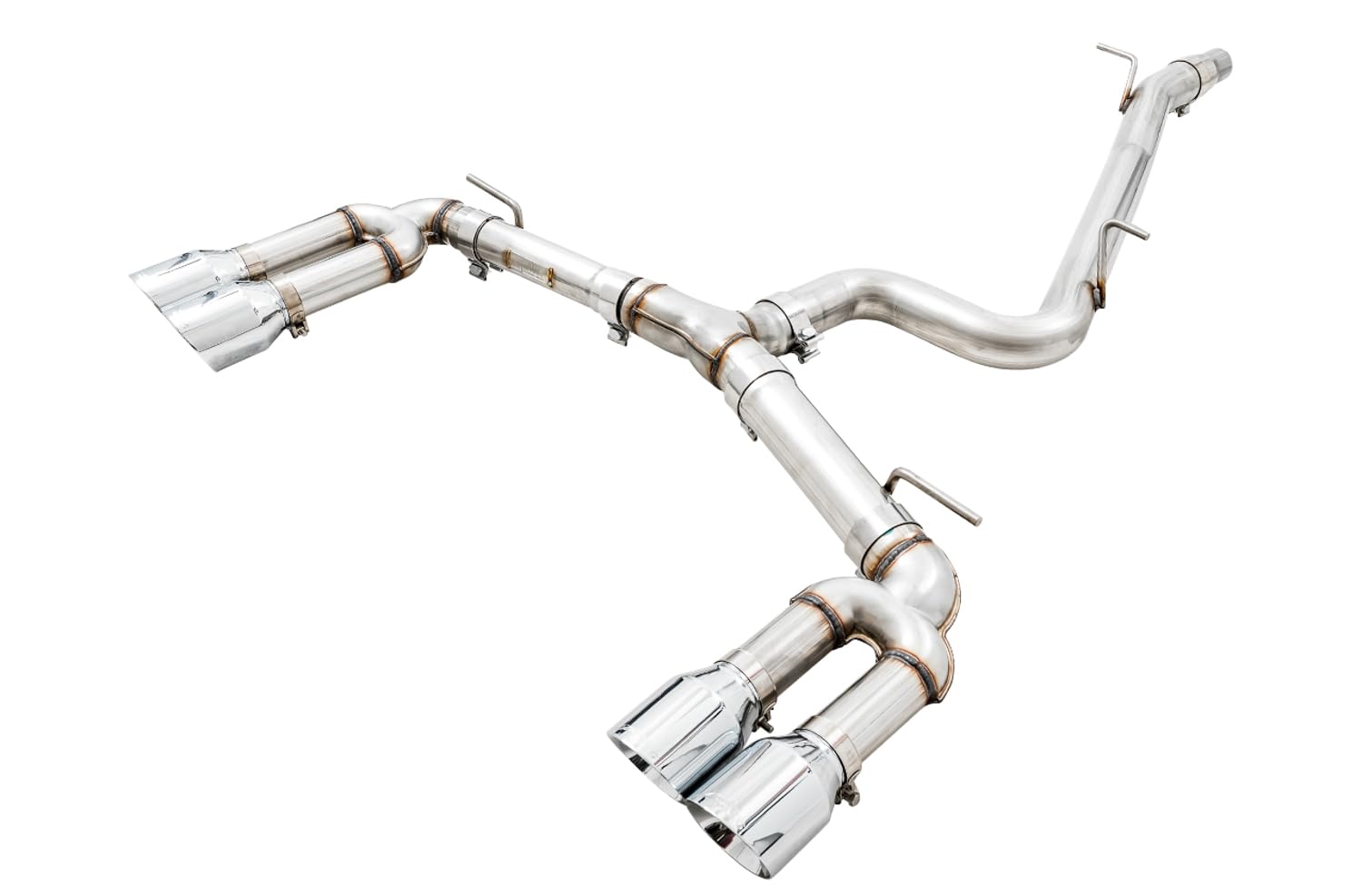 Audi AWE Tuning 8V S3 Track Edition Exhaust w/Chrome Silver Tips 102mm