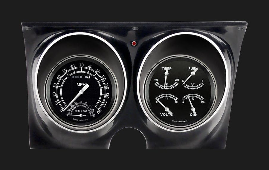 CAM67TR Classic Instruments Traditional Direct Fit Gauge Set Compatible with 1967 Camaro