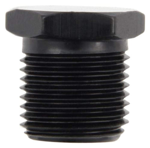3/4 MPT Hex Pipe Plug Fragola 493306-BL Black