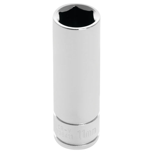W36411 Performance Tool 1/4 Drive 6-Point Socket, 11mm
