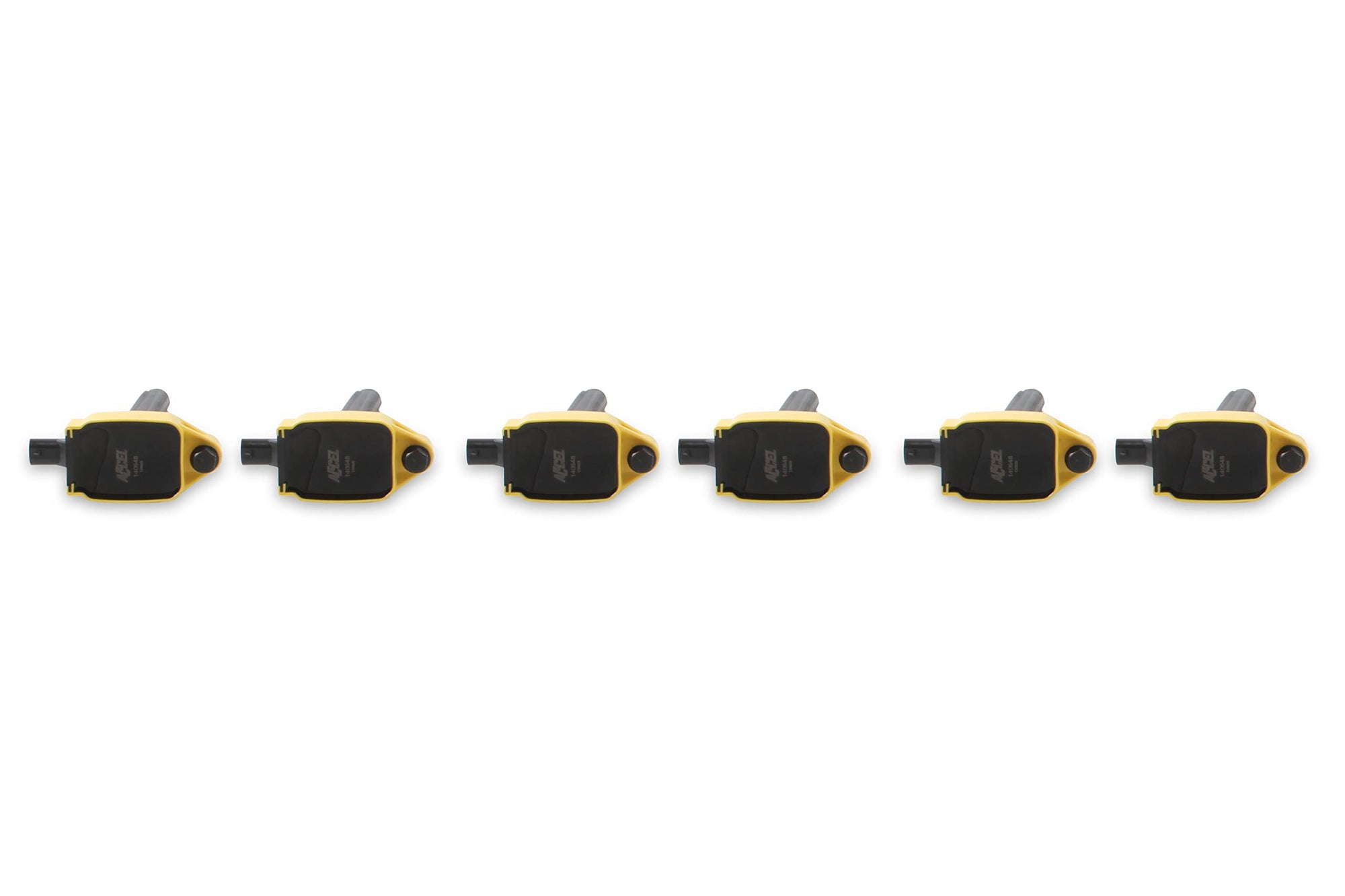 SuperCoil ACCEL 140648-6 Ignition Coil - Yellow - 6-Pack
