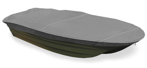 Trailerite Taylor Made Products Semi-Custom Boat Cover for Molded Bass Fishing Boats with Outboard Motor - Includes Motor Hood, Multiple Sizes and Colors