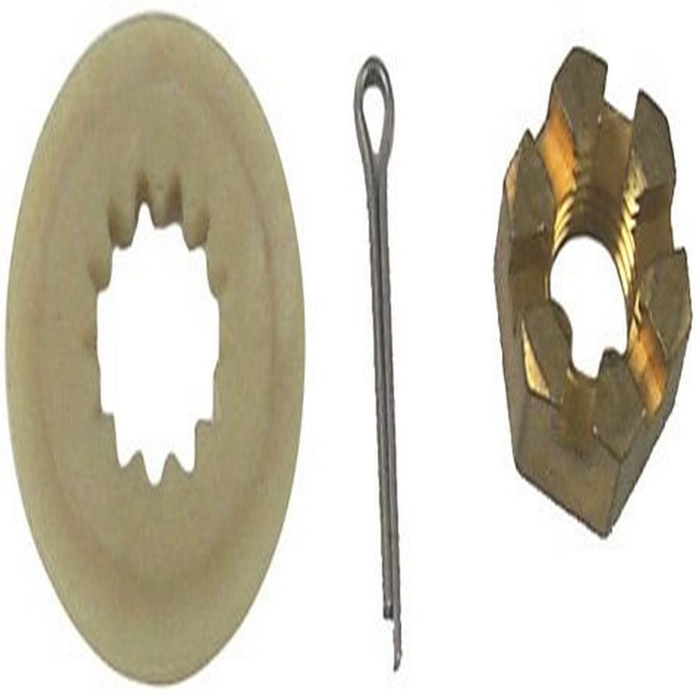 18-3716 Sierra International Marine Prop Nut Kit for Johnson/Evinrude Motor , white