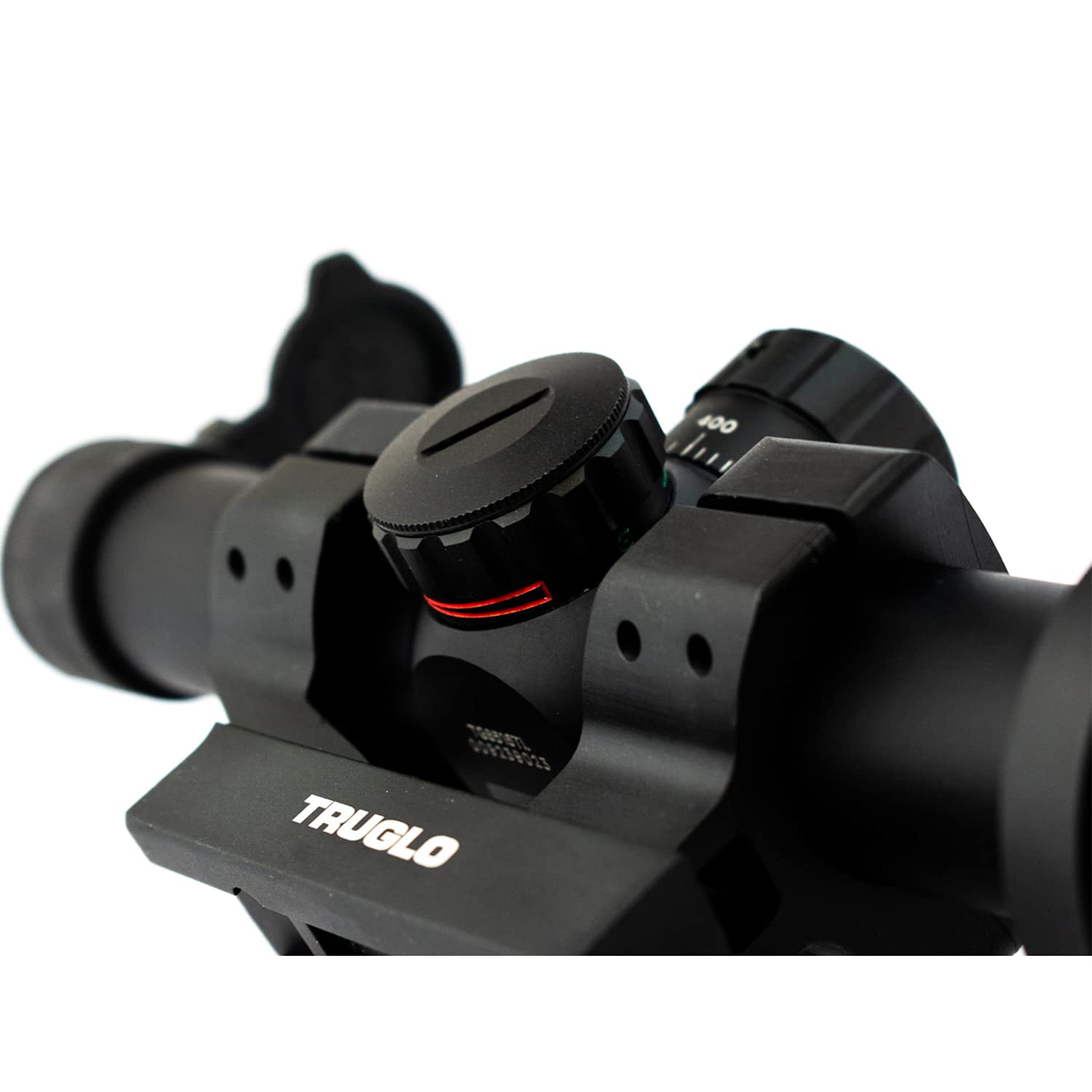 TRUGLO 30 Series Tru-Brite 1-6 x 24mm Tactical Hunting Shooting Durable Waterproof Fogproof Shock Resistant 30mm Aluminum Tube Dual-Color Illuminated Reticle Riflescope Flip-Up Lens Caps Included