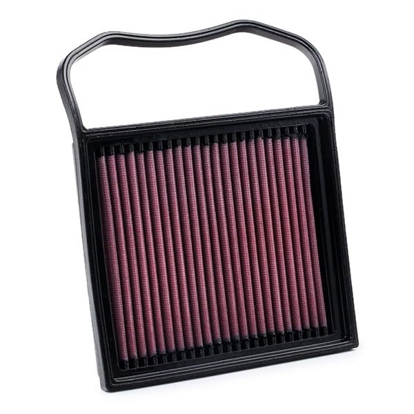 K&N Engine Air Filter: Washable, Increase Power & Acceleration, Premium, Replacement Car Air Filter: Compatible with 2014-2019 Mercedes V6 (C400, C43, C450, AMG, E450, GLC43, GLE400, GLS400), 33-5032