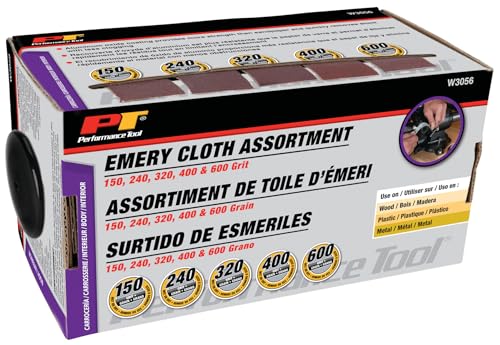 W3056 Performance Tool 5 pc. Assorted Emery Cloth Rolls