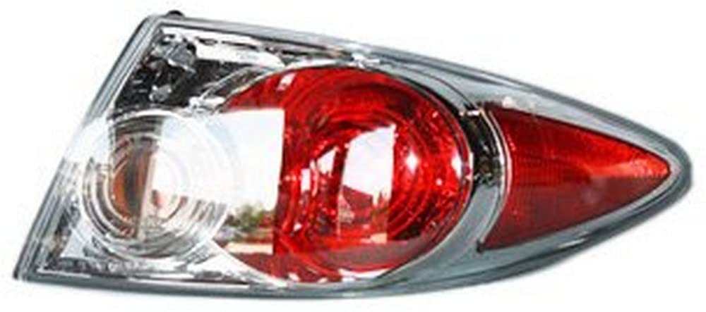 Right TYC Tail Light Assembly Compatible with 2006-2008 Mazda Mazda6