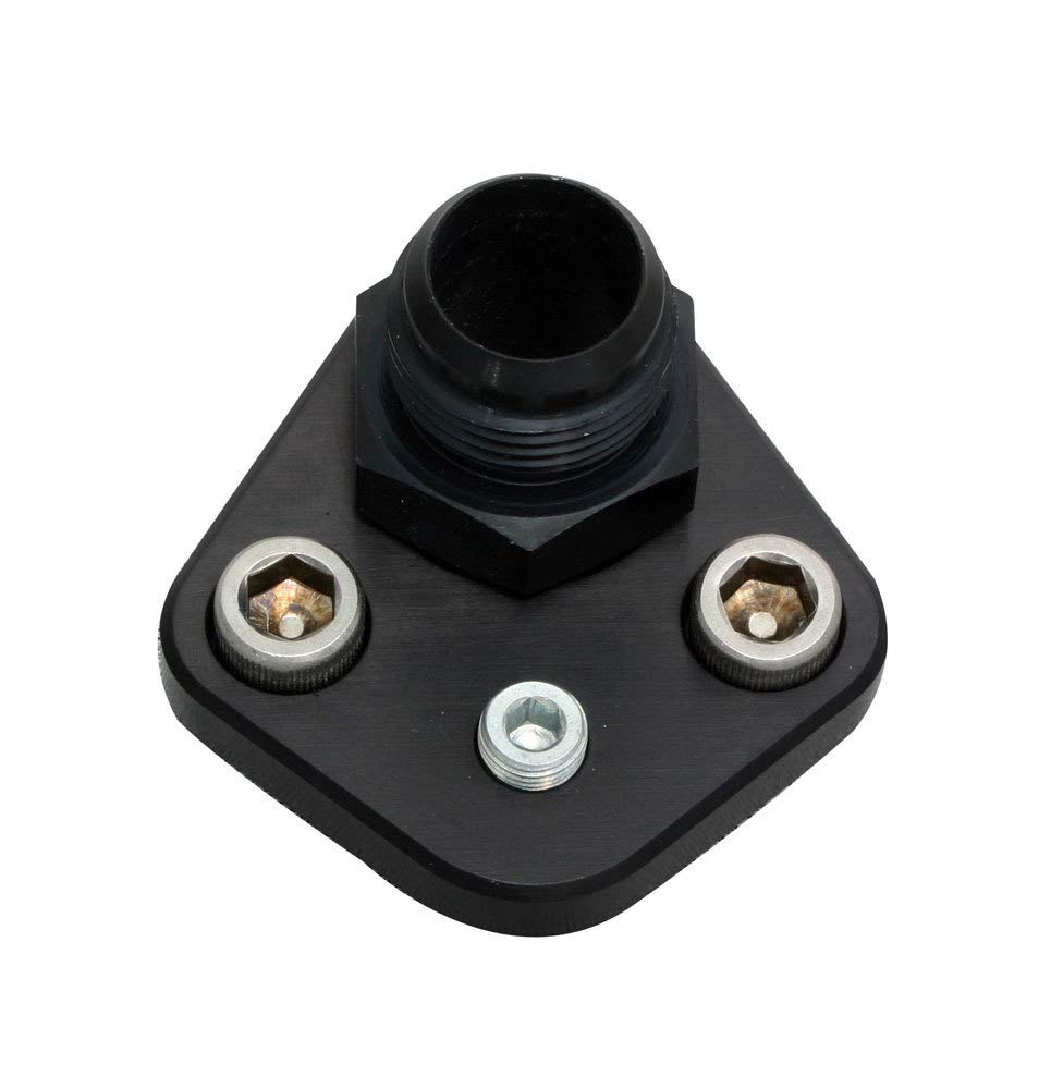 Cover Plate Moroso 65398 with Fitting for Big Block Chevy
