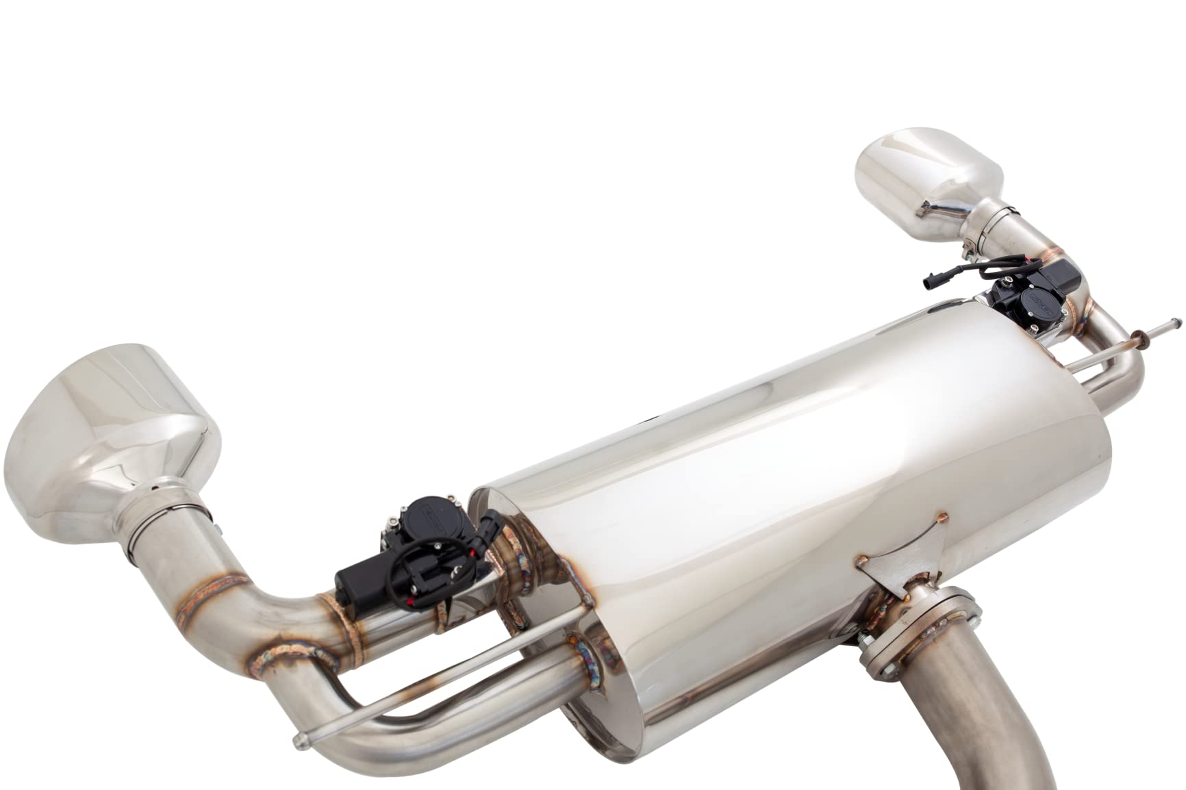 XFORCE Twin 2.5" To 3" ESRS317HVKCS Stainless Steel Cat-Back System With VAREX Adjustable Muffler for Audi 8V RS3 Hatch