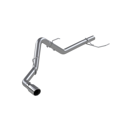 2021+ Ford F-150 MBRP Powerboost Hybrid 3in Single Side Exit - Aluminized Steel - S5221AL