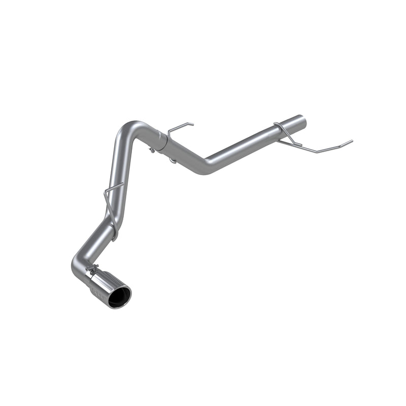 2021+ Ford F-150 MBRP Powerboost Hybrid 3in Single Side Exit - Aluminized Steel - S5221AL