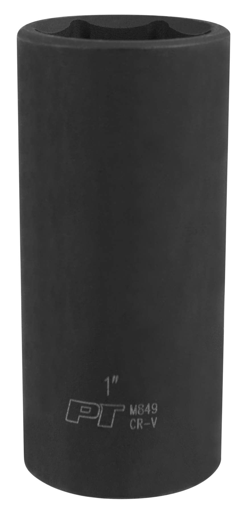 1-Inch Drive Performance Tool M849 1/2 Drive Impact Socket, 6-Point, Chrome Vanadium Steel, Professional Grade for Heavy Duty Automotive Use