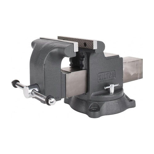 8" Jaw Width Wilton Shop Bench Vise, 8" Max Jaw Opening, 4" Throat (Model WS8)