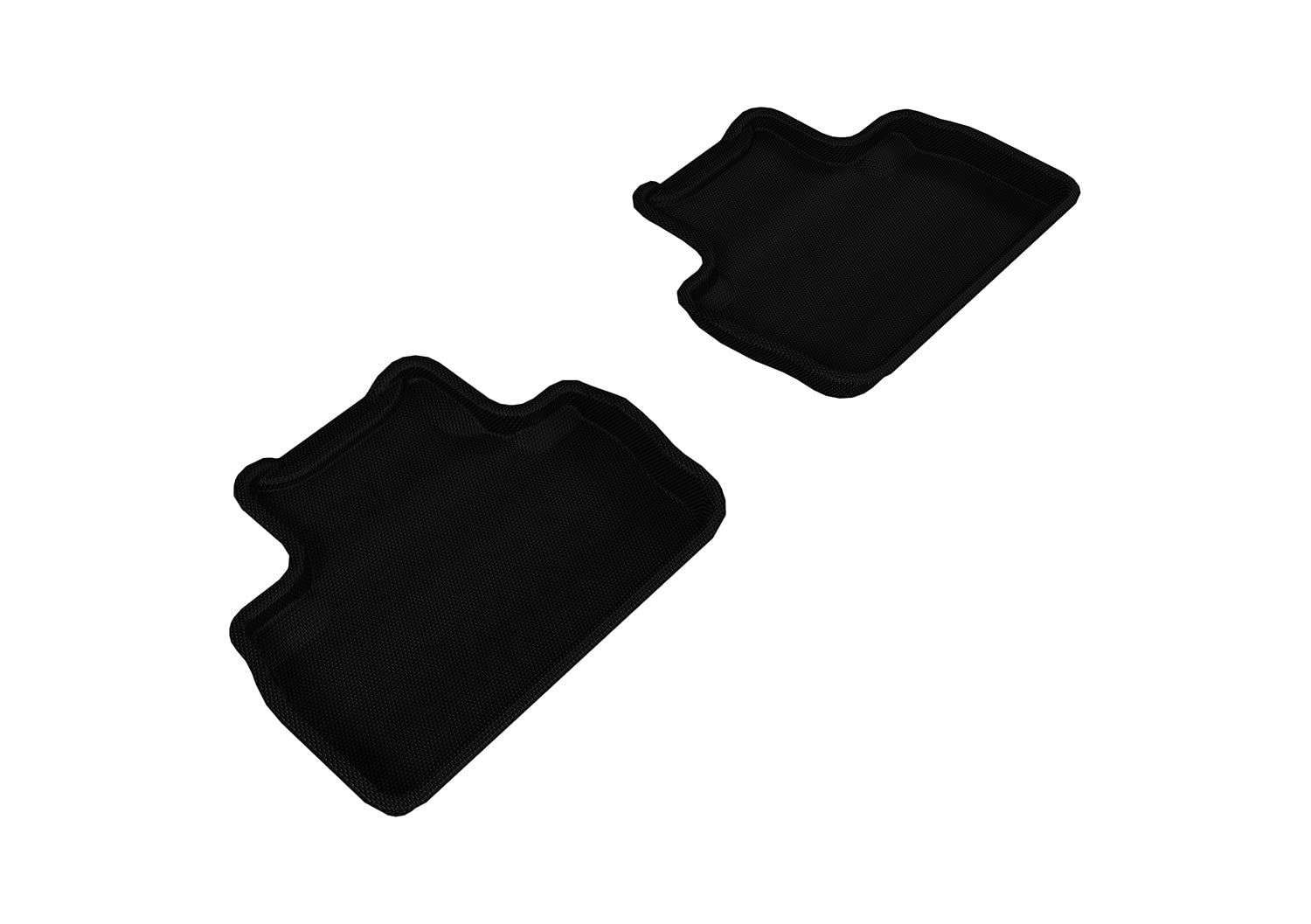 Kagu 3D MAXpider Custom Fit Floor Mat (Black) Compatible with Lexus IS250/350/ ISF 2006-2013 - Second Row