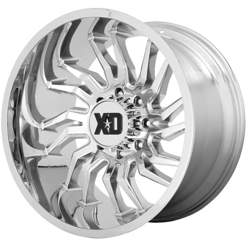 XD Wheels Tension Xd858 Chrome Wheel with Alloy Steel (22 x 10. inches /8 x 125 mm, -18 mm Offset)