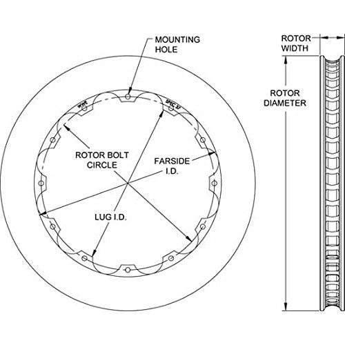 Rotor-HD48 Wilwood SPC-37-RH 13.06 x 1.25 - 12 on 8.75in (160-12786)