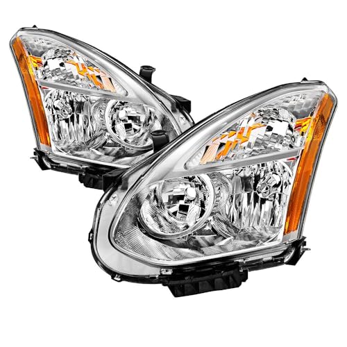 OEM Style Xtune Headlights (HD-JH-NROG08-AM-C) (OE)