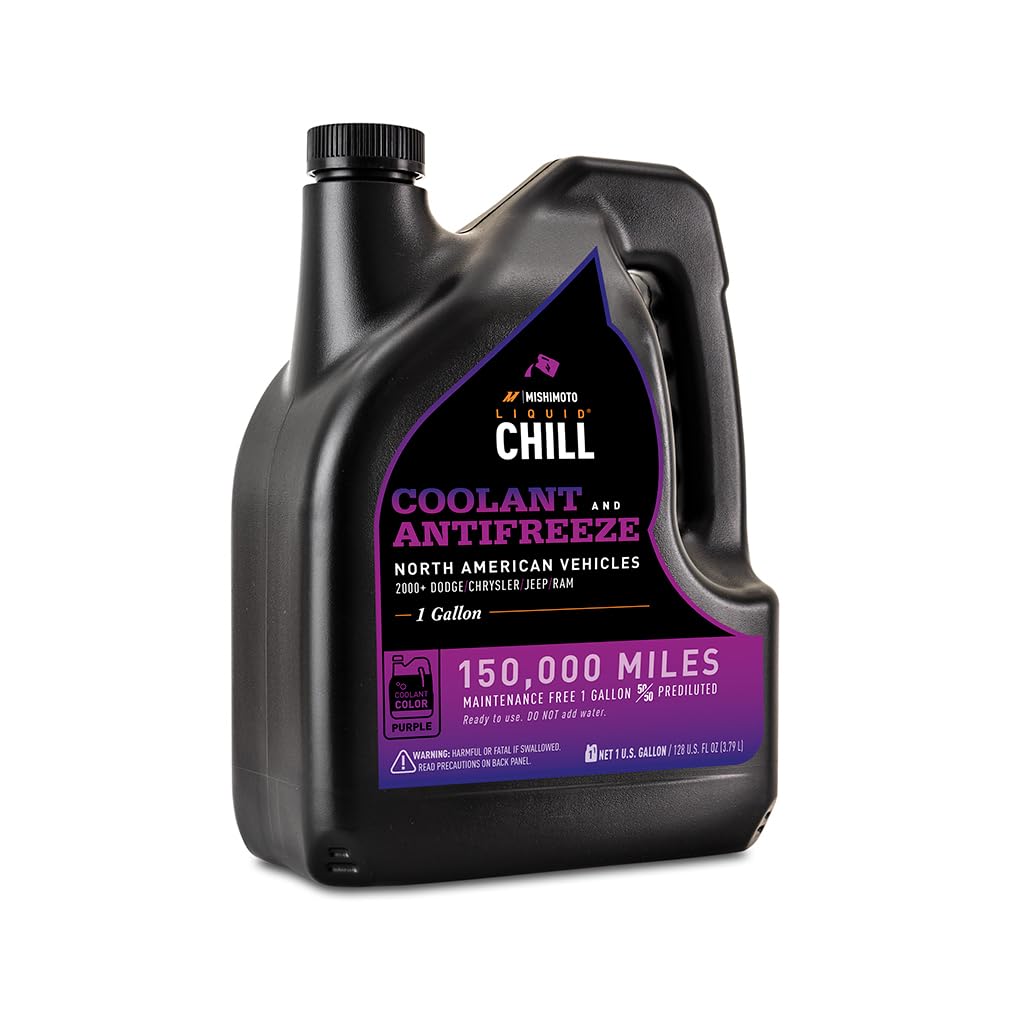 Liquid Chill® Mishimoto OE Coolant, Purple, North American Vehicles, 1 Gallon