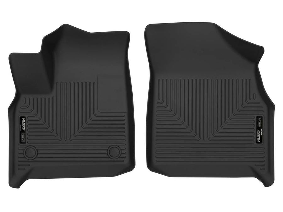 Husky Liners Floor Mats X-act Contour | Fits 2018 - 2024 Buick Enclave & Chevrolet Traverse (2024 Limited Only) | Front Row, 2-pc Black - 52931
