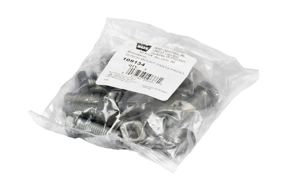 WINCH MOUNT FASTENER KIT Warn 109134 FOR EVO