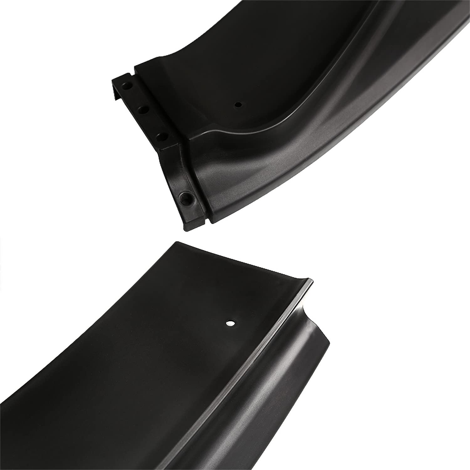 Spec-D Tuning Front Bumper Lip Matte Black Spoiler Splitter Body Kit 3PC Compatible with 2014-2017 Honda Fit