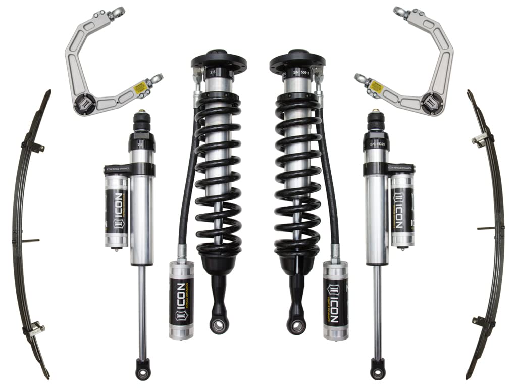 ICON 1-3" Lift, Billet UCA Stage 5 Suspension System, Compatible with 2007-21 Toyotaa Tundra, K53025