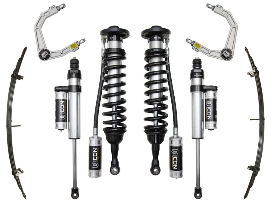 ICON 1-3" Lift, Billet UCA Stage 5 Suspension System, Compatible with 2007-21 Toyotaa Tundra, K53025