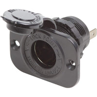 Dash Socket Blue Sea Systems 1011, 12V, Black