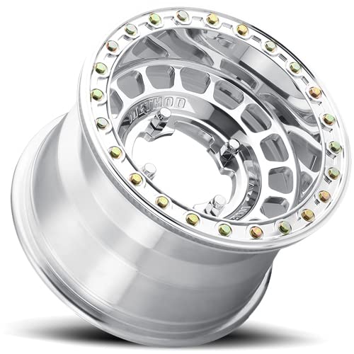 Method Race Wheel 15x10" UTV Beadlock 5x4.5 0mm offset 5.57" Backspace, MR413510121155B