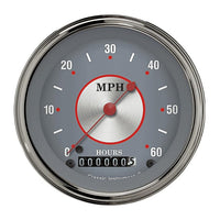 Silver Series LSSS 3 3/8" Low Speed Speedometer