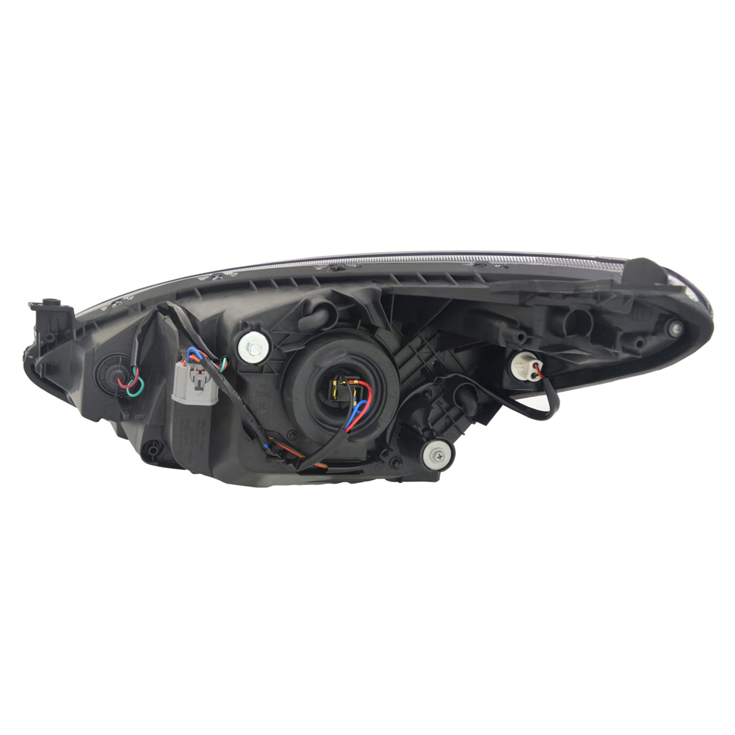 Right TYC Headlight Assembly Compatible with 2011-2014 Mazda Mazda2
