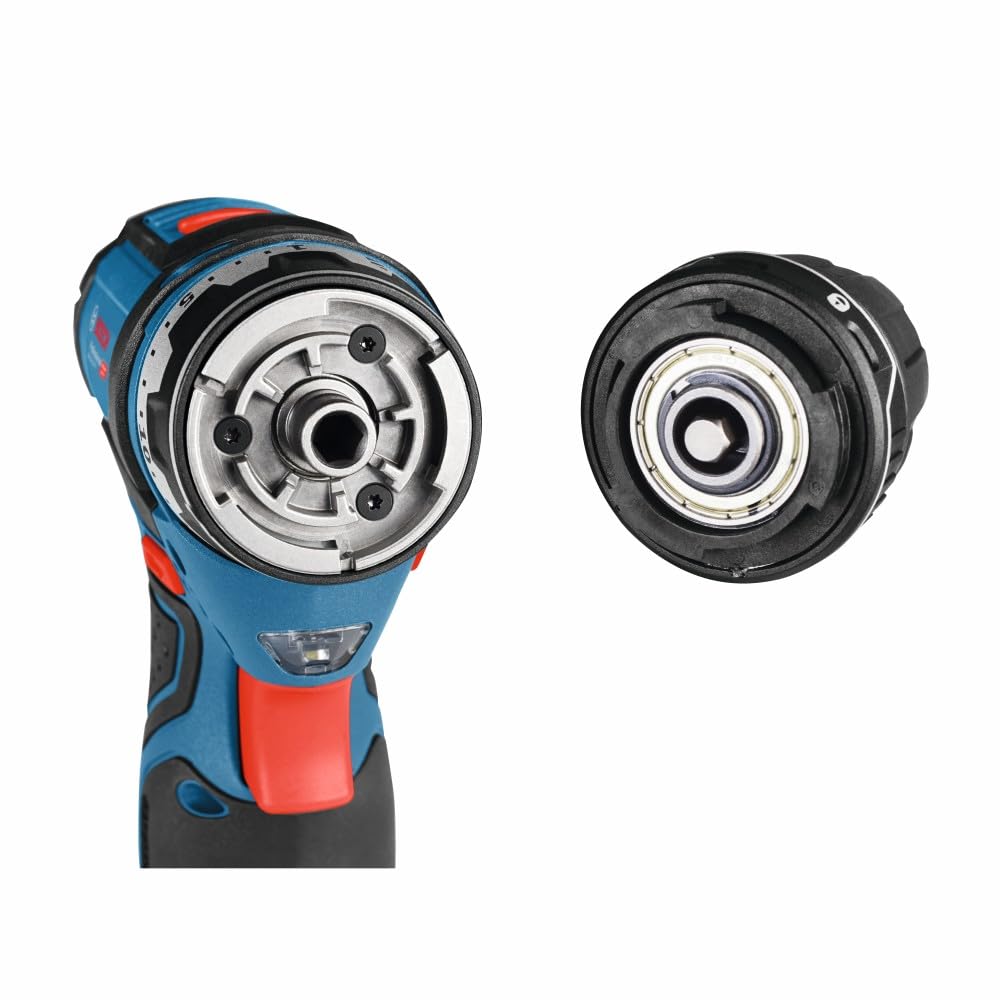 12V Max Bosch GSR12V-140FCB22 Drill/Driver with 5-In-1 Flexiclick® System and (2) 2.0 Ah Batteries