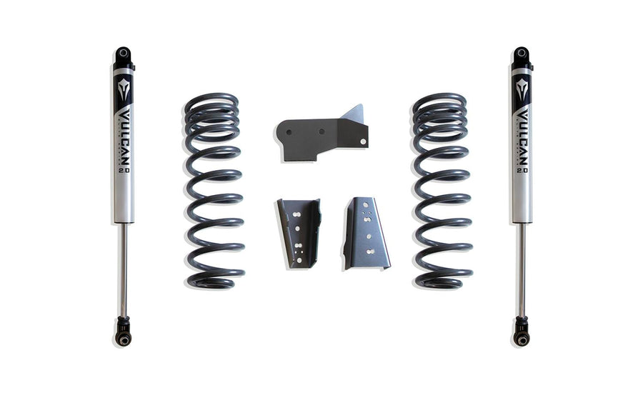 Part# 902430V MAX TRAC SUSPENSION'S is A Rear Box KIT Including 3" Rear Lift COILS, TRAC BAR Bracket, SWAY BAR Brackets & A Pair of Vulcan Series Shocks