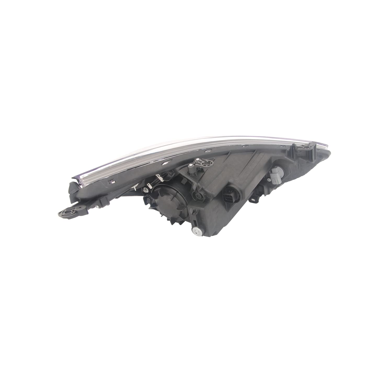 Left TYC Headlight Assembly Compatible with 2012-2014 Hyundai Accent