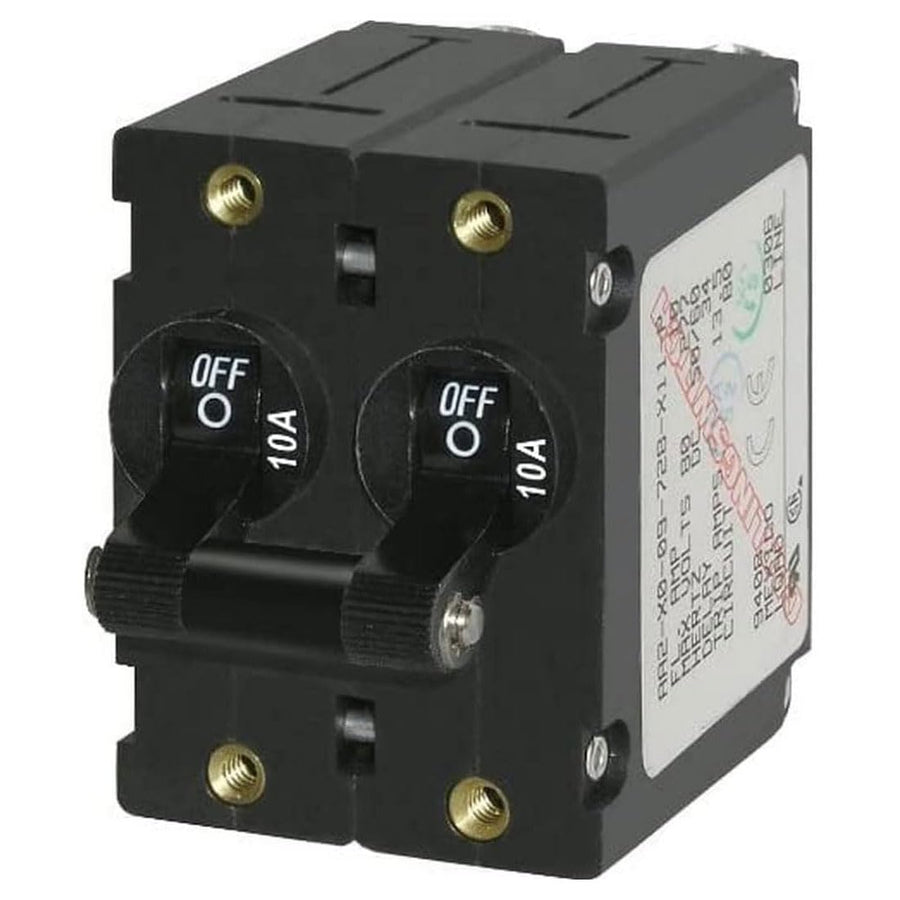 Blue Sea Systems Black A-Series Toggle Single Pole 32A Circuit Breaker