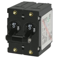 Blue Sea Systems Black A-Series Toggle Single Pole 32A Circuit Breaker