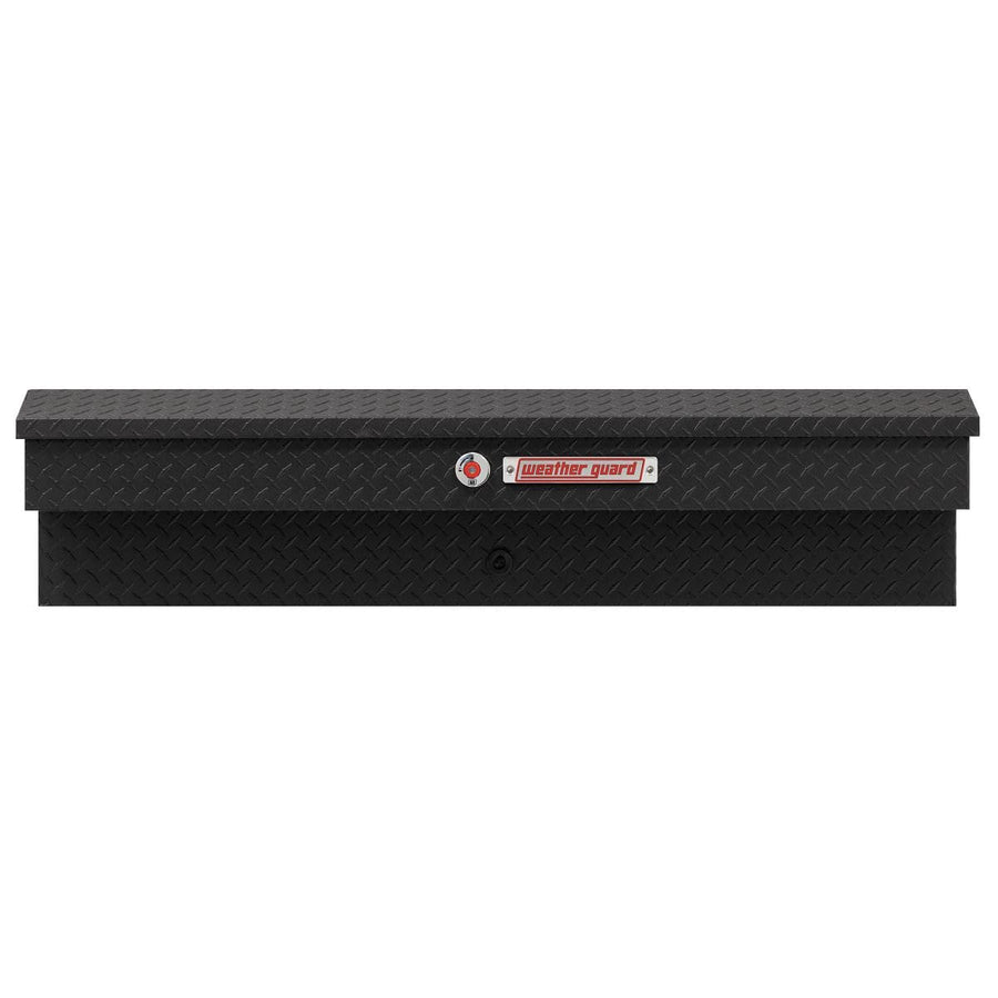Weather Guard 56in Model 174-52-04 Lo-Side Box, Aluminum, Textured Matte Black, 4.0 cu ft