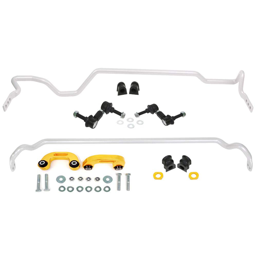Whiteline Front and Rear Suspension Stabilizer Bar Kit BSK007 Compatible with Subaru 04-07 Impreza, Subaru 06-07 Impreza, Subaru 06-07 Impreza