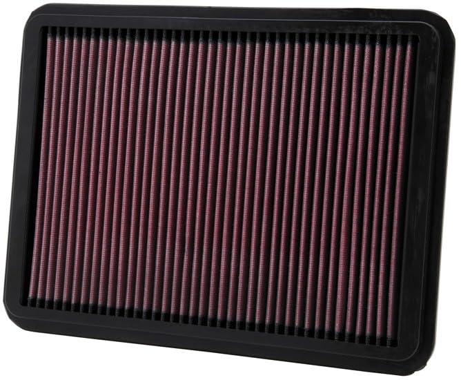 K&N High-Flow Original Engine Air Filter: Increase Power: Premium, Washable: Compatible with 2000-2010 Lexus/Toyota: GX470, 4Runner, Land Cruiser, Sequoia, Tundra, 33-2144