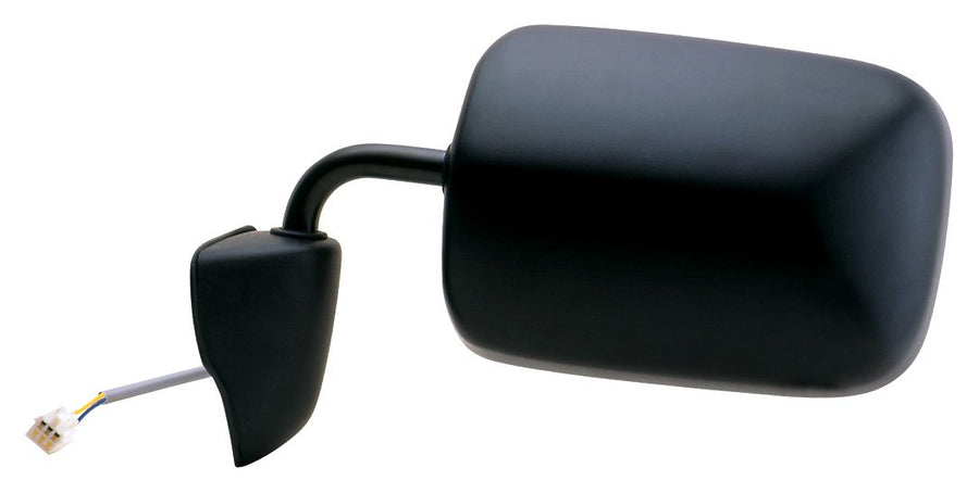 Fit System Mirror Driver Side for Dodge Full Size Van, Textured Black, Foldaway, Power