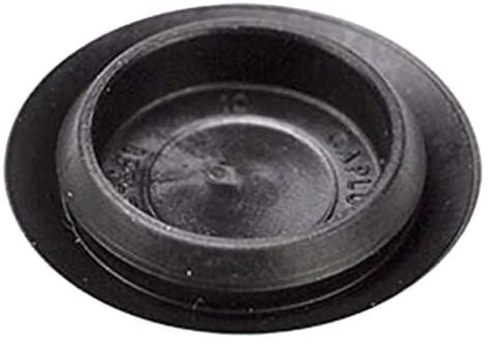 3/4In Install Bay Hole Plug Flush Black 1In Head Diameter - 100Pk
