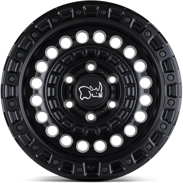 SENTINEL Black Rhino Hard Alloys 17X8.5 6X5.5 4.36-10mm MATTE BLACK - 1785STN-06140M12