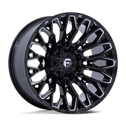 FUEL OFF-ROAD 20X10 FC865 STRIKE 8X180 4.79-18mm GLOSS BLACK MILLED - FC865BE20108818N