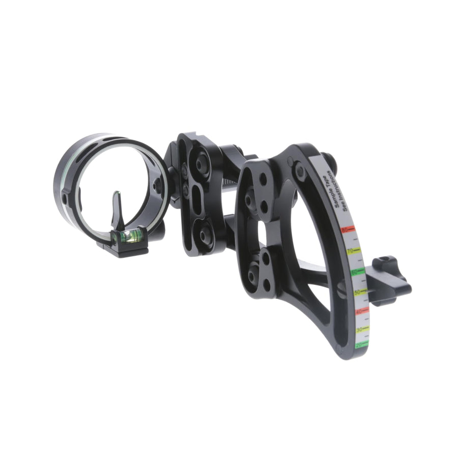 Range Rover TRUGLO Single-Pin .019" Dia Right-Handed Archery Hunting Moving Black Bow Sight with Standard Adjustment - Light Not Included