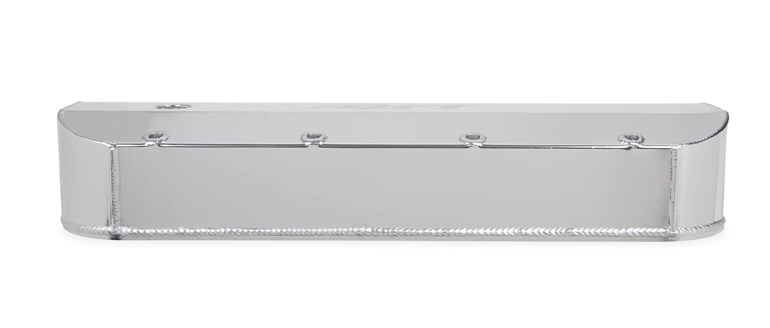 Quick Fuel Fabricated Aluminum Valve Cover-Silver Finish 128-22QFT