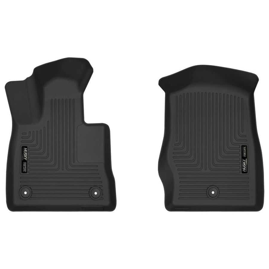 Husky Liners Floor Mats X-act Contour | Fits 2020-2026 Ford Explorer | Front Row, 2-pc Black - 54871