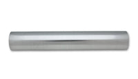 4.5" OD Vibrant Performance T6061 Aluminum Straight Tube - 18" Long (Polished), 1 Pack