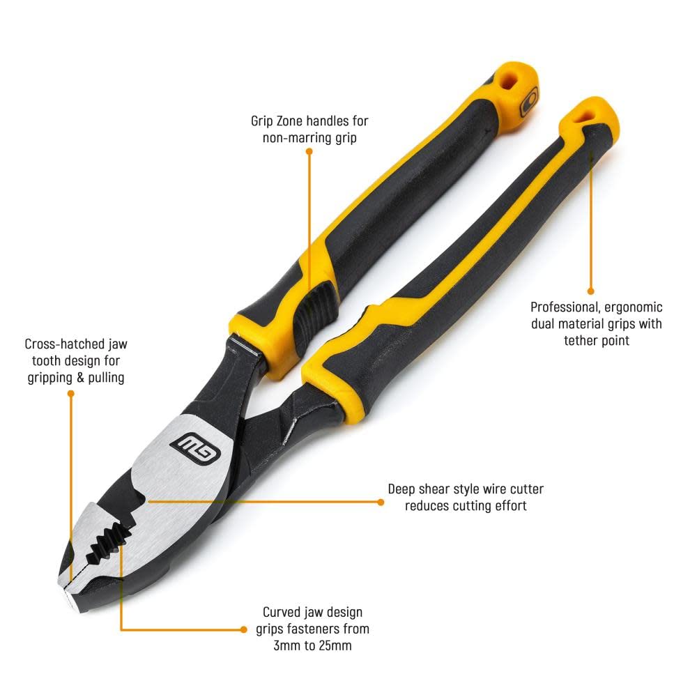 6 Pc. GEARWRENCH Pitbull Dual Material Mixed Plier Set - 82204C
