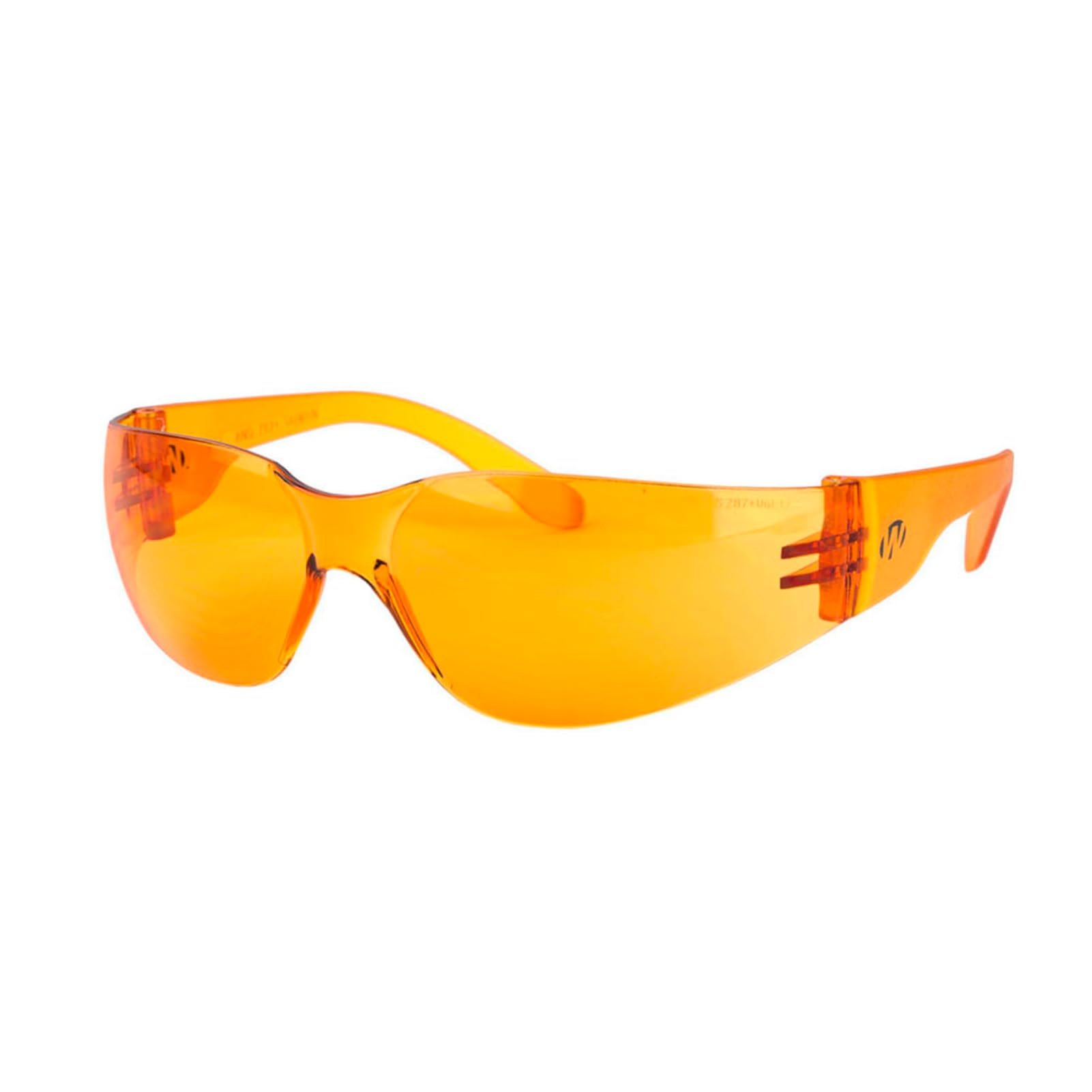 Walker's Clearview Unisex Sport Shooting Glasses | Impact-Resistant Lightweight Wrap-Around UV Protection Hunting Range Shooting Sports Ballistic Eyewear - Amber